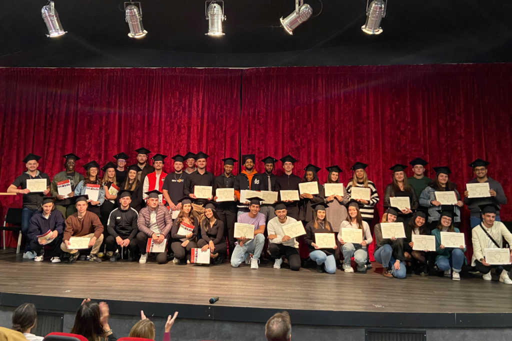 Remise de diplômes des élèves de post-bac (BTS & Licence) de Saint-Charles